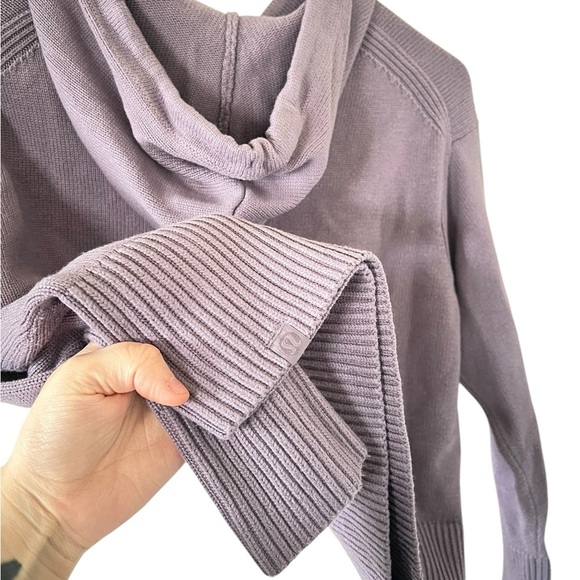 Lululemon Double Knit Sweater Hoodie in Dusky Lavender - Picture 4 of 6